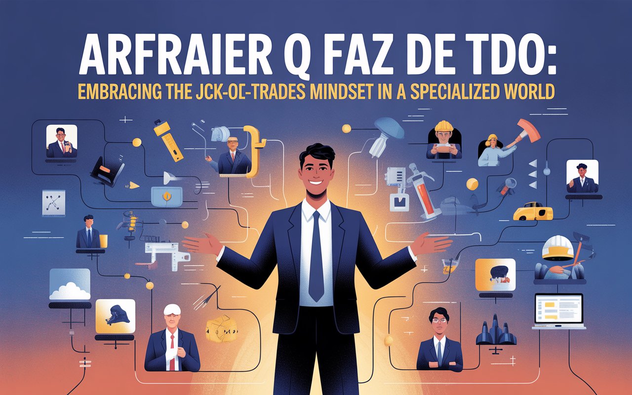 Arfraier Q Faz De Tdo: Embracing the Jack-of-All-Trades Mindset in a Specialized World